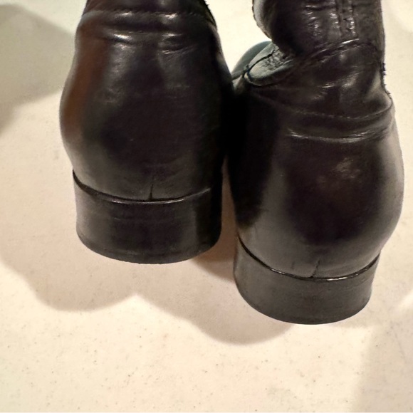 Frye Melissa Leather Pull On Classic Riding Boots Black Size 8.5 - Picture 6 of 8